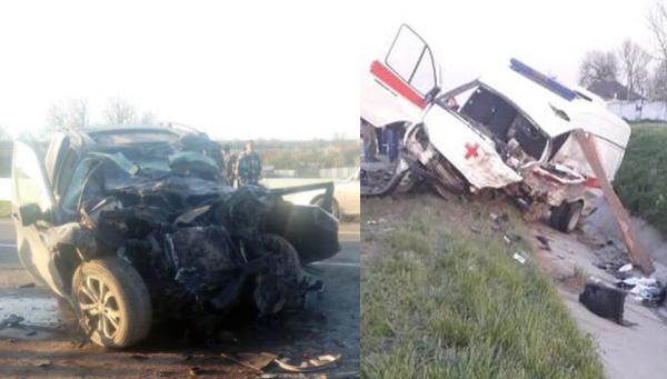 Три человека погибли в ДТП со Скорой помощью на Кубани